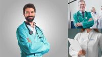 928+ Doctor Uniform Mockup Free Mockup PSD Free Download