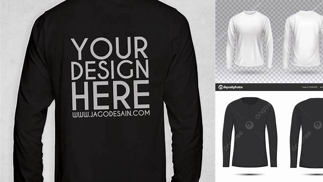 9283+ Mockup Baju Lengan Panjang Psd Elegant Free Template