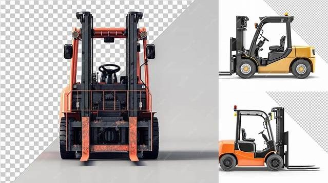 9287+ Forklift Mockup Versatile PSD Mockup File