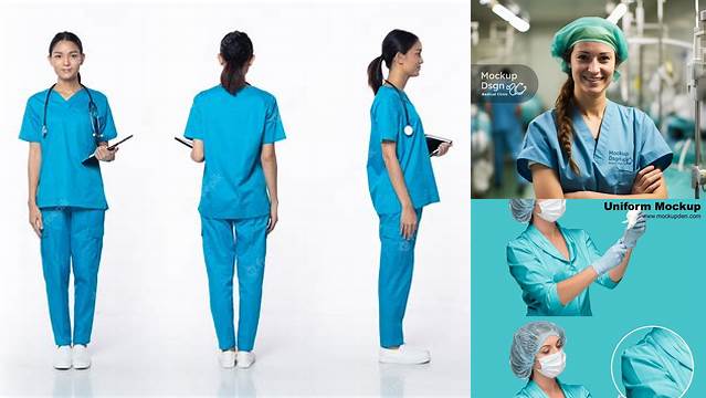 9289+ Nurse Uniform Mockup Free PSD Download