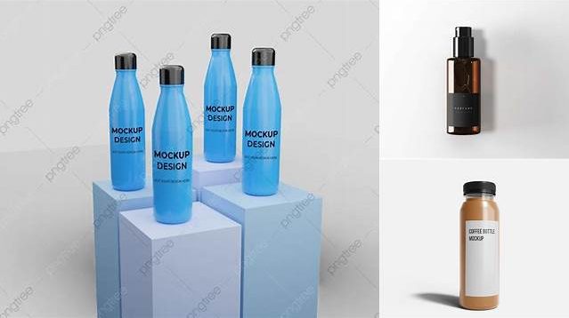 929+ Mockup Botol Free Graphic Mockup PSD