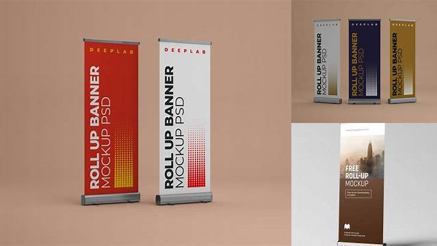 9292+ Mockup Roll-up Banner Digital Download