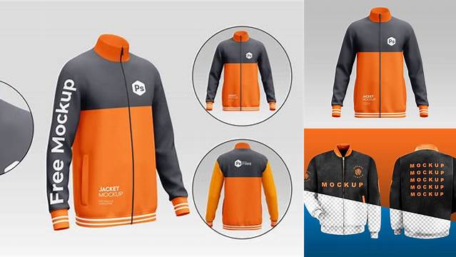 9300+ Jacket Mock Up Professional PSD Template