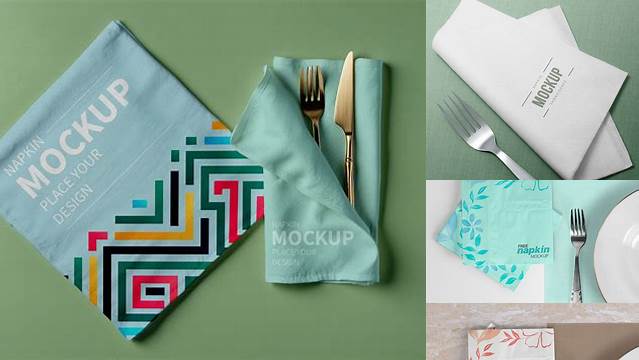 9305+ Restaurant Napkin Mockup Free Hight Resolution