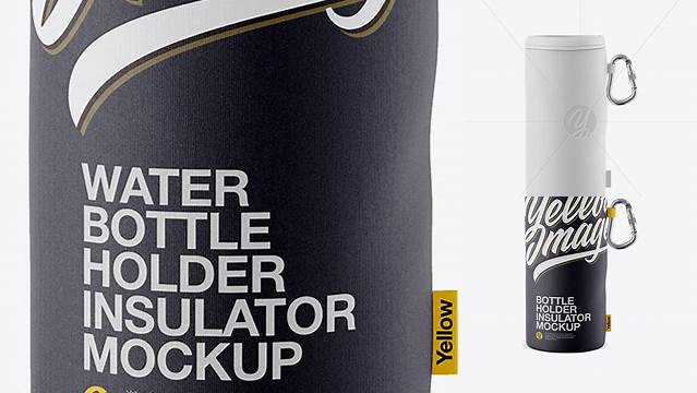 9309+ Bottle Holder Insulator PSD Mockup Elegant and Stylish Mockup