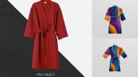 9314+ Bathrobe Mockup Free High-Quality PSD