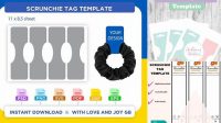 9314+ Free Printable Scrunchie Tags Modern Free PSD Template