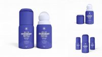 9315+ Matte Plastic Roll-On Deodorant PSD Mockup Premium Quality PSD Freebie