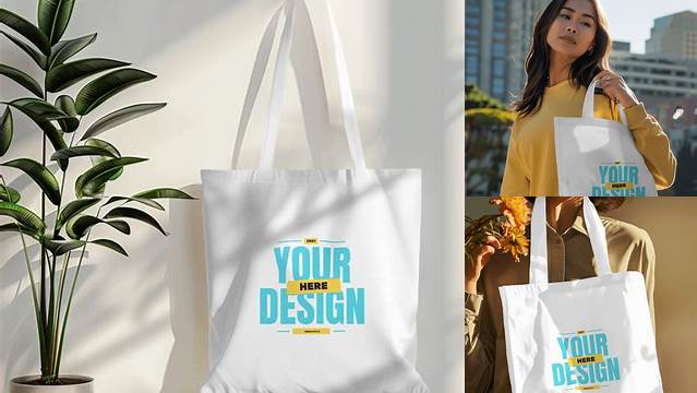 9316+ Tote Bag Mockup Generator Premium Quality Freebie