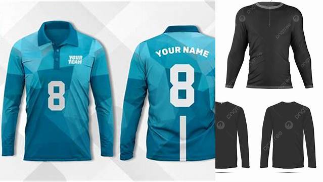 932+ Download Mockup Jersey Lengan Panjang Psd Gratis Smart PNG Image