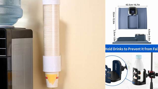 9322+ Cup with Holder & Kraft Tube PSD Mockup PSD Free Download