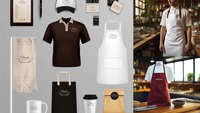 9323+ Cafe Uniform Mockup Free Free Graphic Design Resource