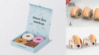 9329+ Donuts Mockup Include TIFF