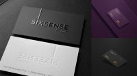 9331+ Uv Business Card Mockup PSD Download