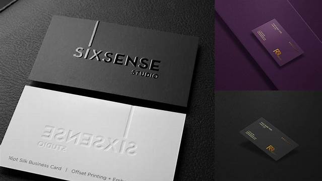 9331+ Uv Business Card Mockup PSD Download