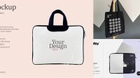 9351+ Laptop Bag Mockup Free Smart PNG Image