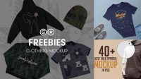 9363+ Free Mockups Clothing Smart Layer PSD