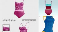 9371+ Swimsuit Mockup Exclusive Digital PSD Resource