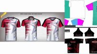 9384+ Full Sublimation T Shirt Template Psd Free Design Resource