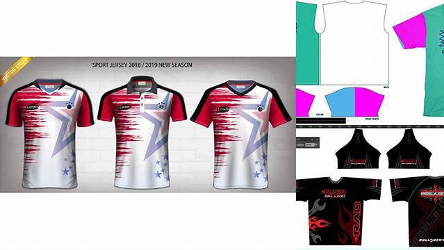 9384+ Full Sublimation T Shirt Template Psd Free Design Resource