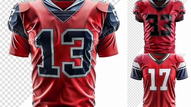 9390+ American Football Uniform Mockup High-End Creative PSD Template