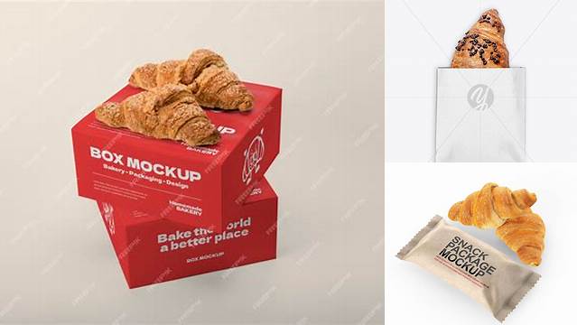 9391+ Croissant Mockup Download Free