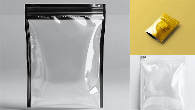 9391+ Ziplock Bag Mockup Download Free