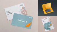 9393+ Gift Card Mockups For Free Download