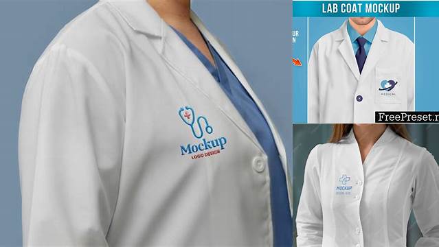 9395+ Medical Coat Mockup For Free Download