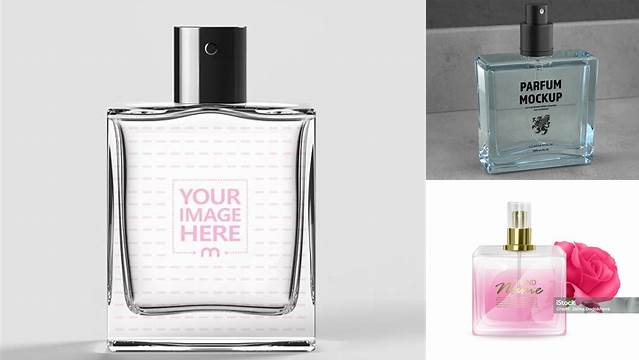 9397+ Mockup Botol Parfum Editable Photoshop File