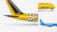 9400+ Aircraft PSD Mockup Side view Creative PSD Resources