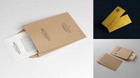 9407+ Kraft Paper Envelope PSD Mockup Digital Resource Free Download