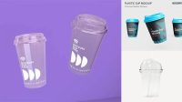 9409+ Plastic Cup Mockup Premium Quality Freebie