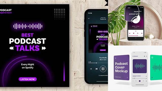 9419+ Apple Podcast Mockup Psd Digital Download