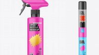 9426+ 150ml Matte Spray Bottle Free Professional PSD Download