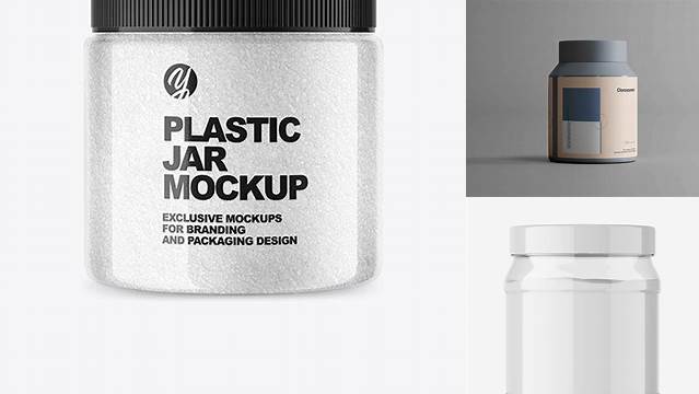 9434+ Clear Plastic Jar Mockup Free For Free Download