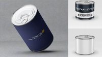 9438+ Tin Can PSD Mockup High-Resolution PSD Download