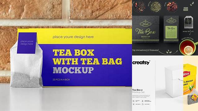 9444+ Tea Box Mockup Free PSD Download