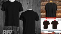 9445+ Mockup Kaos Hitam Polos Hd Easy Editable