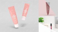 9450+ Lip Gloss Tube Mockup Editable Graphic Free PSD