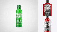 9451+ Glossy Plastic Bottle with Batcher PSD Mockup Download Free Editable PSD Template