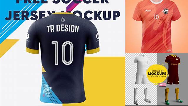 9452+ Mock Up Camiseta De Futbol Free Download Design Mockup