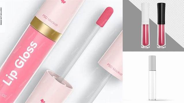 9460+ Clear Lip Gloss Bottle PSD Mockup PSD for Creative Projects