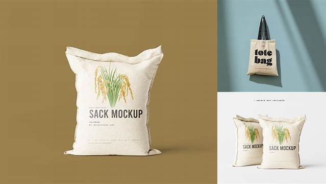 9460+ Sack Mockup Free Download Free Downloadable PSD