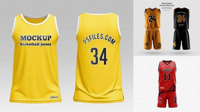 9462+ Mockup Jersey Basketball Psd Free High-Quality PSD