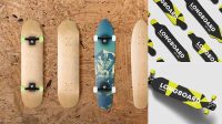 9466+ Longboard Mockup Include TIFF