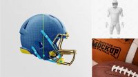 947+ American Football Mockup For Free Download