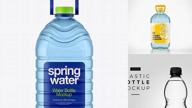 9475+ 5l Bottle Mockup Free Mockup PSD