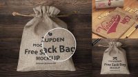 9483+ Sack Mockup Free Download PSD Download