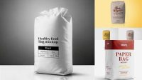 9488+ Flour Bag Mockup Free Download Free Design Resource